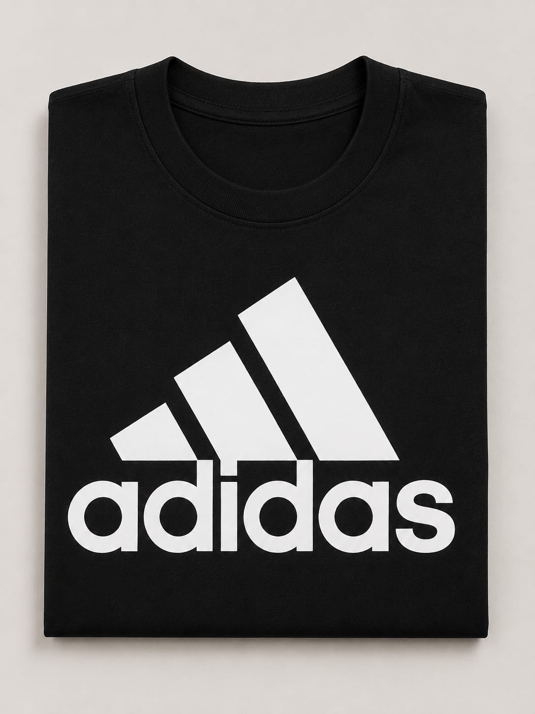 koszulka czarna męska- adidas kostka