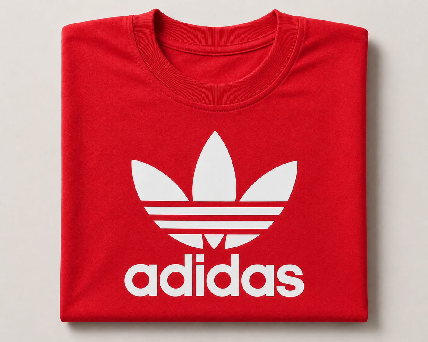 koszulka męska czerwona adidas