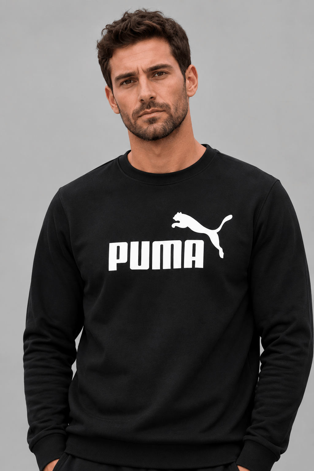 Bluza męska czarna puma