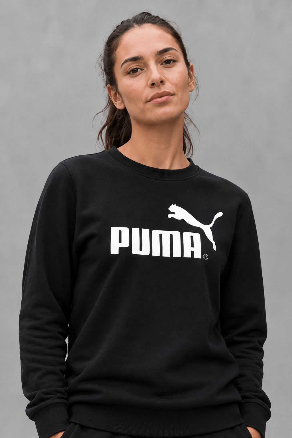 bluza damska czarna puma